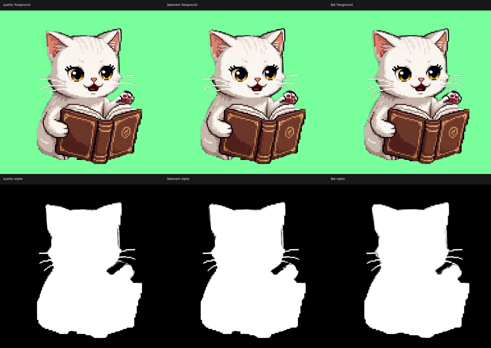 Representative comparison frame