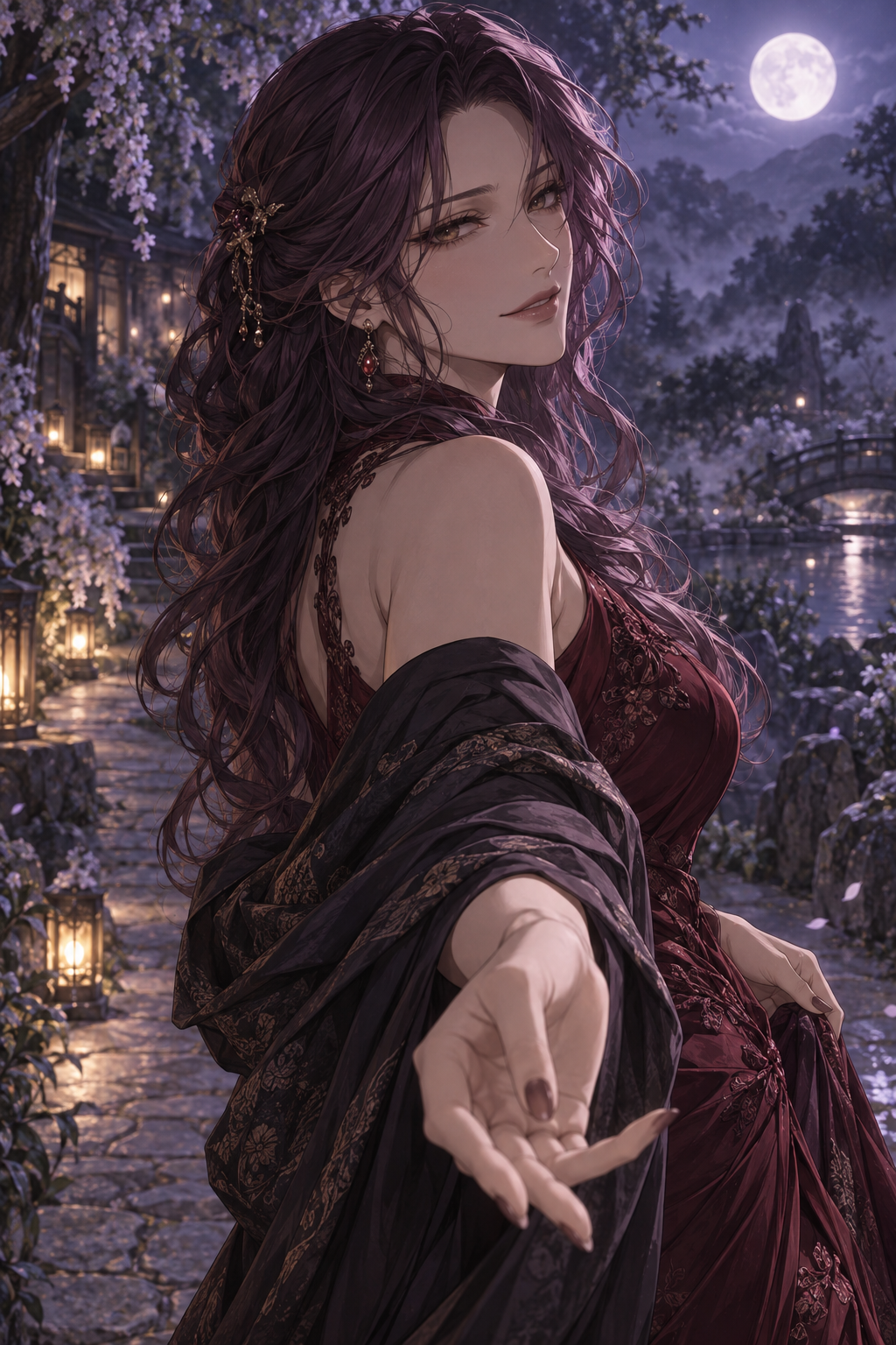 月城 紗夜 — 月夜の誘い